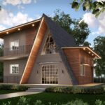 Sarth Innovations’ prefabricated triangular cottages feature striking A-frame architecture combined with the benefits of modular construction. These compact and cozy cottages are perfect for eco-tourism resorts, farmhouses, and hill stations, offering fast setup, durability, and minimal environmental impact.